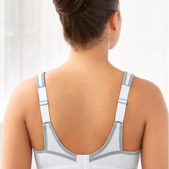 Glamorise Sport High Impact Underwire Sports Bra Full Figure 46D NEW - Picture 4 of 13